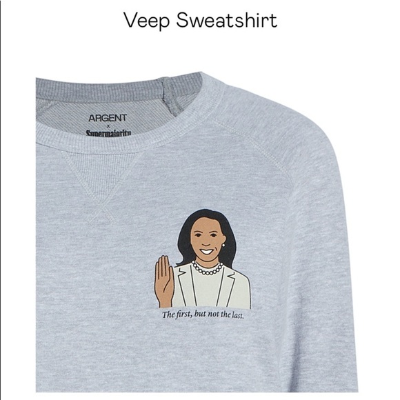 ARGENT Supermajority / VEEP Kamala Inauguration Sweatshirt XS - Picture 2 of 5